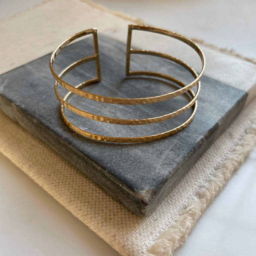 Gold Cuff Bracelet