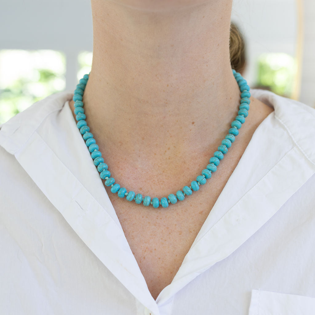 Turquoise Gemstone Necklace