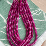 Strawberry Saltwater Taffy Necklace