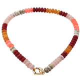 Autumn Bloom Resin Necklace