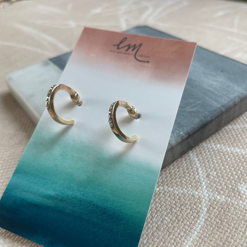 Hoops with Stones