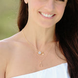 Barely There Raw Quartz Necklace