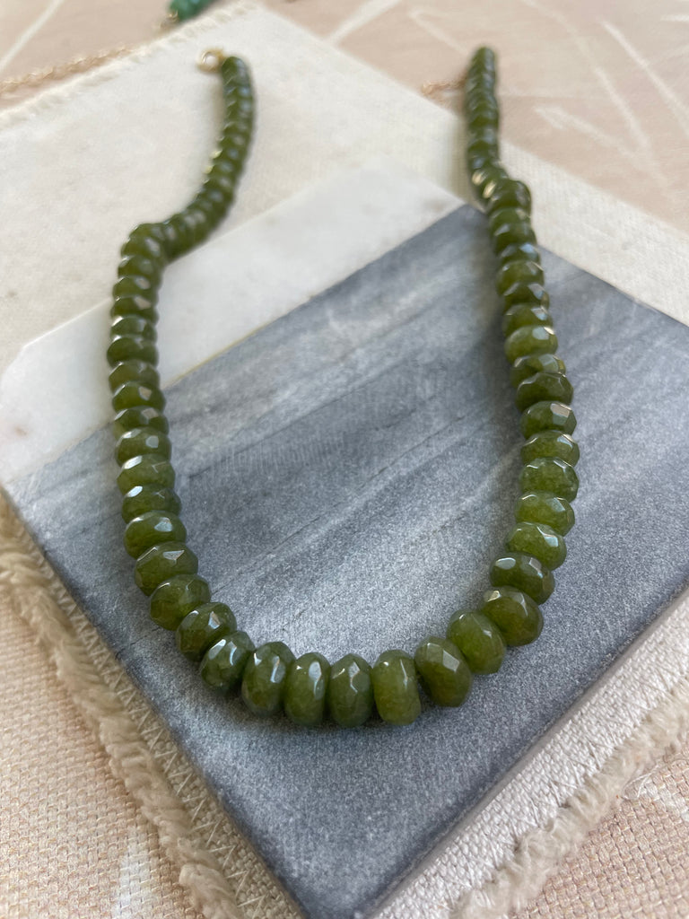 Rosemary Gemstone Necklace