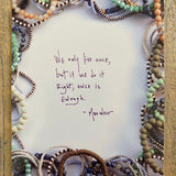 Frame and Inspirational Quote Kit