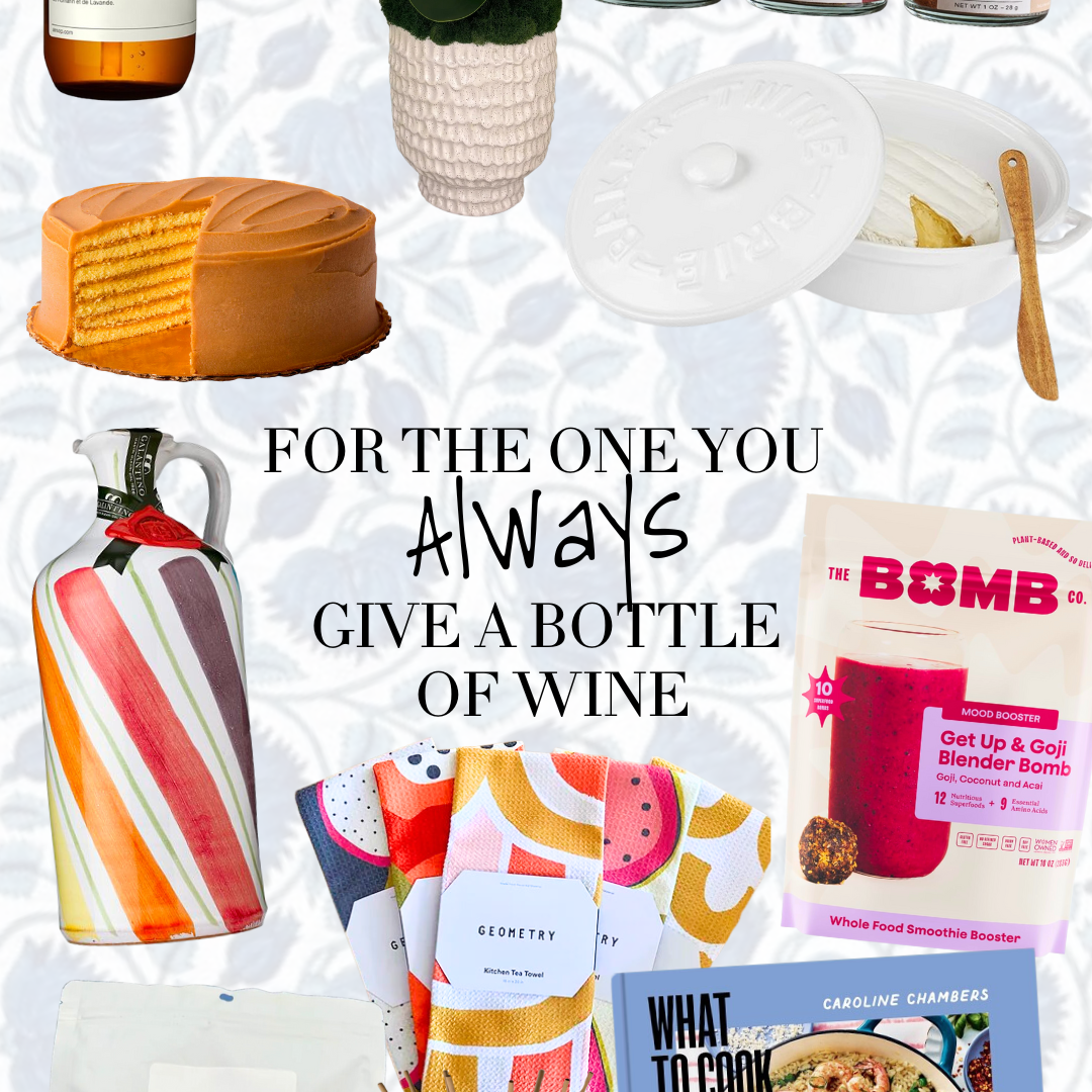 Gift Guide: For the One you Always Give a Bottle of Wine