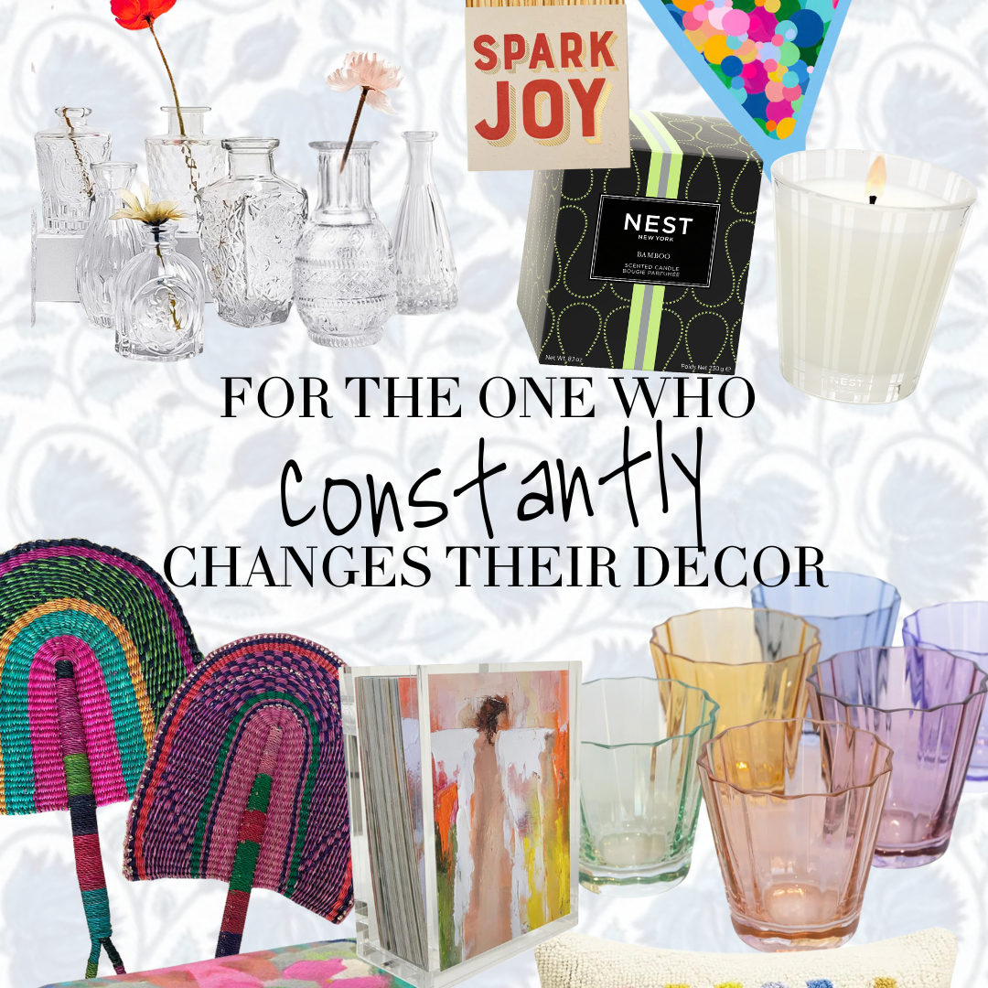 Gift Guides: for the One Who Constantly Changes their Decor