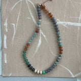 Frosted Moonstone & Waters Necklace