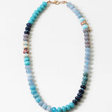Shades of Blue Palm Beach Gemstone Necklace