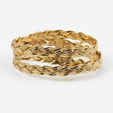 Summer Sale Gold Braided Wrap Bracelet