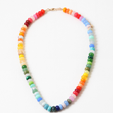 Gold at the End of the Rainbow Gemstone Necklace