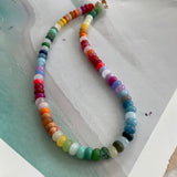 Gold at the End of the Rainbow Gemstone Necklace
