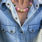 Pre-Sale in Color Resin Necklace (shipping 6/22)