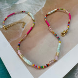 Mediterranean Colorful Mindset Necklace