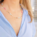 Mediterranean Colorful Mindset Necklace