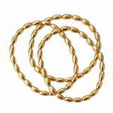 Lila Gold Stack Bracelets