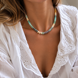Gemstone Sale Frosted Moonstone & Waters Necklace