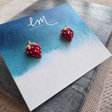 Tiny Strawberry Studs