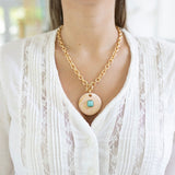 Sunwash Stone Necklace