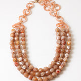 Soft Glow Statement Necklace