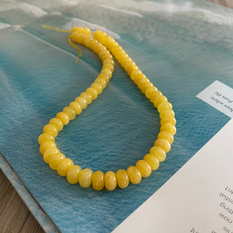 Lemon Love Gemstone Necklace (shipping 4/1)