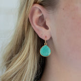 Mint Mojito Drop Earrings