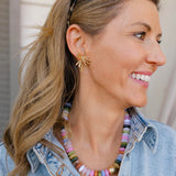 Starburst Gold Studs