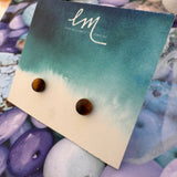 Tigers Eye Studs