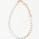 Mother of Pearl Heart Necklace