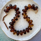 Amber Resin Necklace