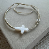 Faith Beaded Bracelet