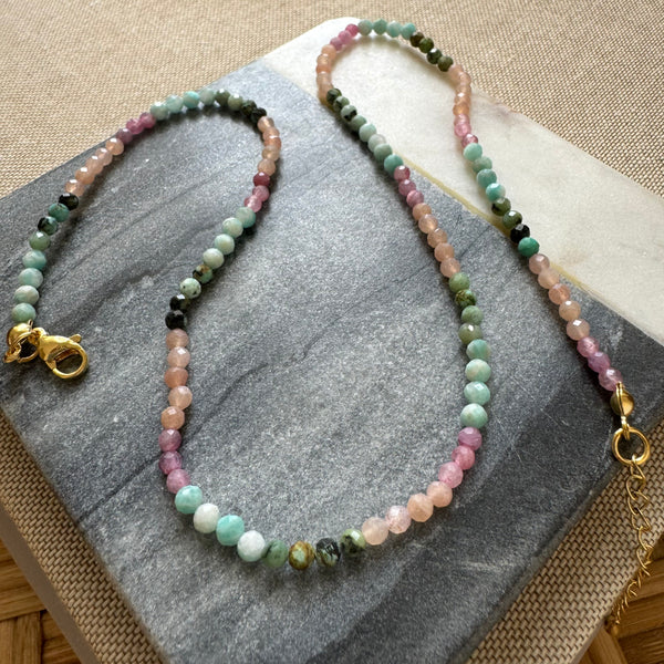 World Traveler Stone Necklace