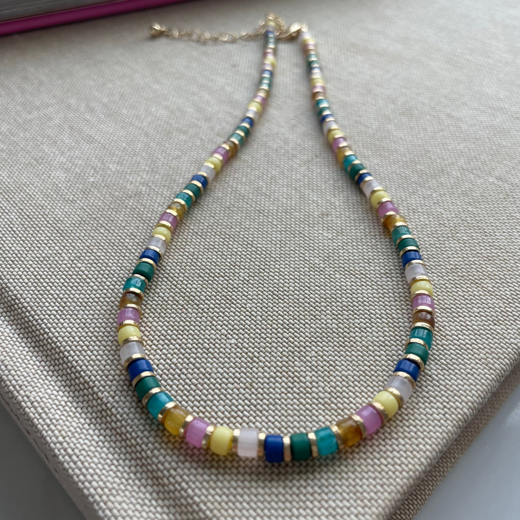 Rainbow Row Necklace