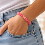 Coral Gemstone Bracelet