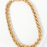 Gold Sunlit Braid Necklace