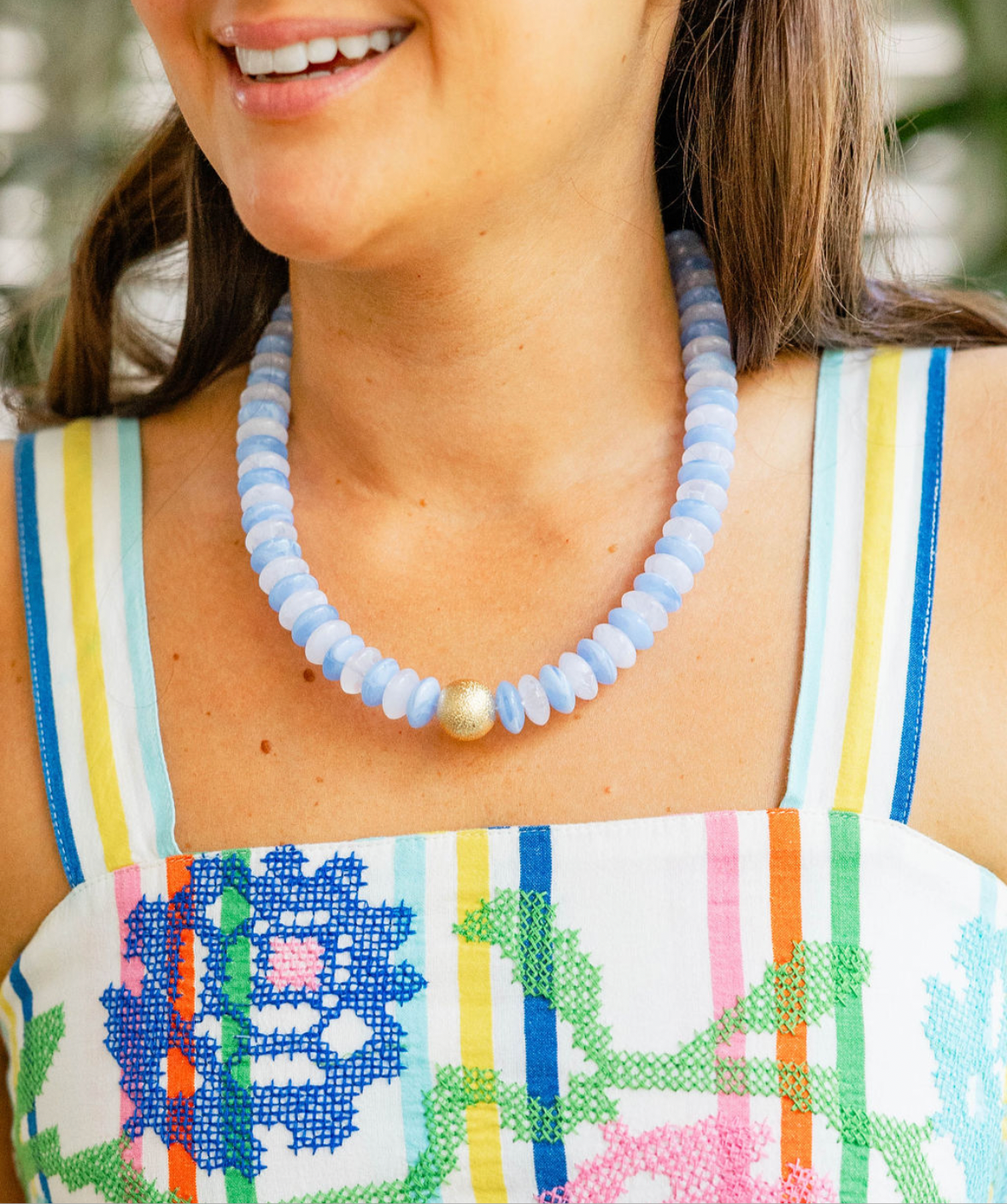 Coco Necklace | Resin Necklace – Erin McDermott Jewelry