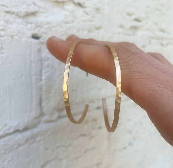 Everyone Needs These Gold Everyday Hoops