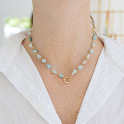 Teal Tides Necklace