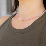 Pink Watermelon Necklace