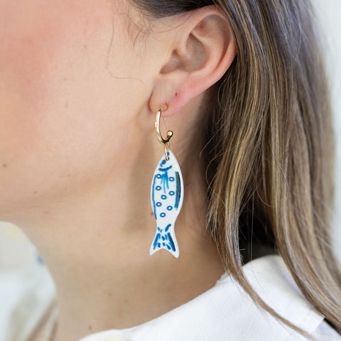 St. Barths Fish Earrings