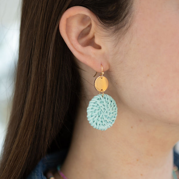 Iced Mint Tea Earrings