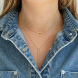 Double Bar Necklace
