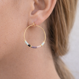 Chambray Shirt Hoops
