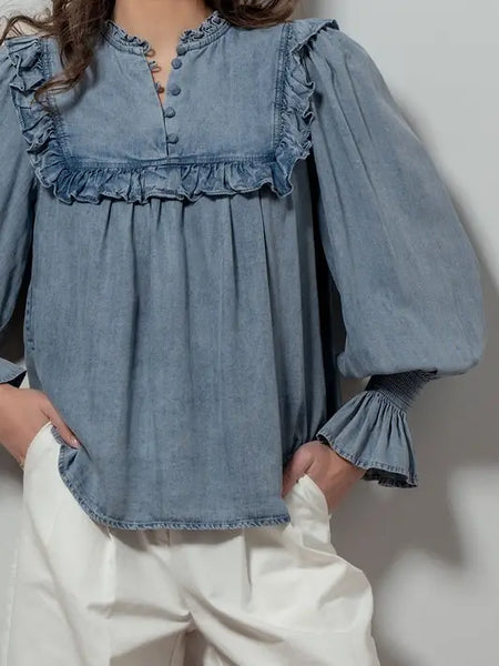 Strolling in the City Blouse