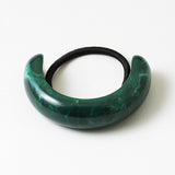 Emerald Resin Hair-tie