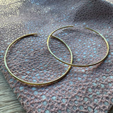 Paper Thin Gold Hoops