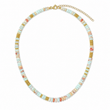 Fields of Gold Gemstone Necklace