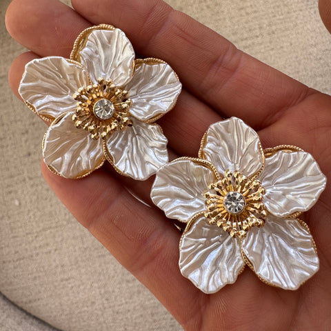Flower Oversized Studs
