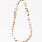 Woven Pearl Necklace