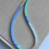 Colorful Calm Waters Gemstone Necklace
