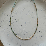 Coral Cactus Necklace